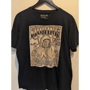 Travis Barker Hurley Musink Tatoo Festival 2014 Shirt Music Band Tee Sz XL